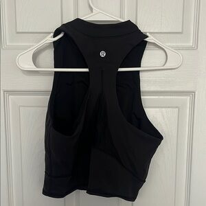Lululemon Black Athletic Tank Top